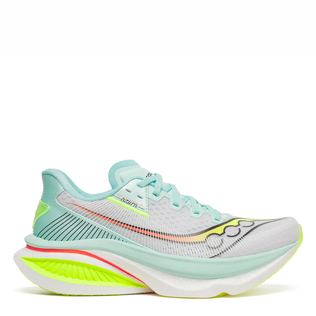 Women's Saucony Endorphin Azura Running Shoe WHITE / SPLASH S11070-124