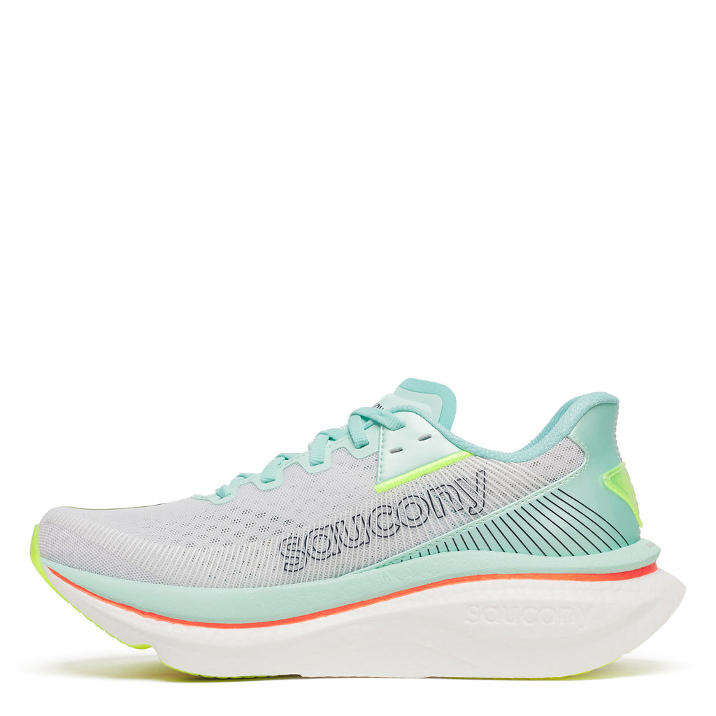 Women's Saucony Endorphin Azura Running Shoe WHITE / SPLASH S11070-124