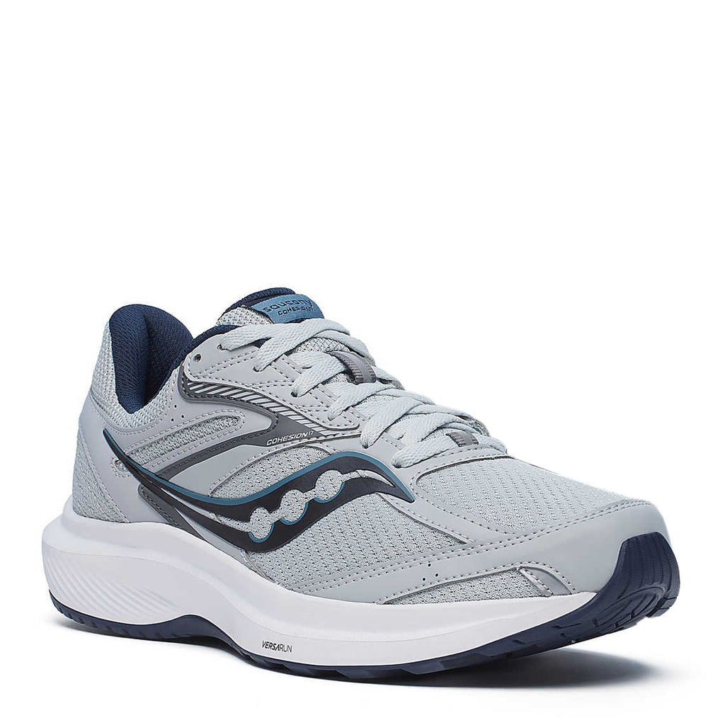 Men's Saucony Cohesion 17 Running Shoe - Wide Width CLOUD/NAVY S20944-202