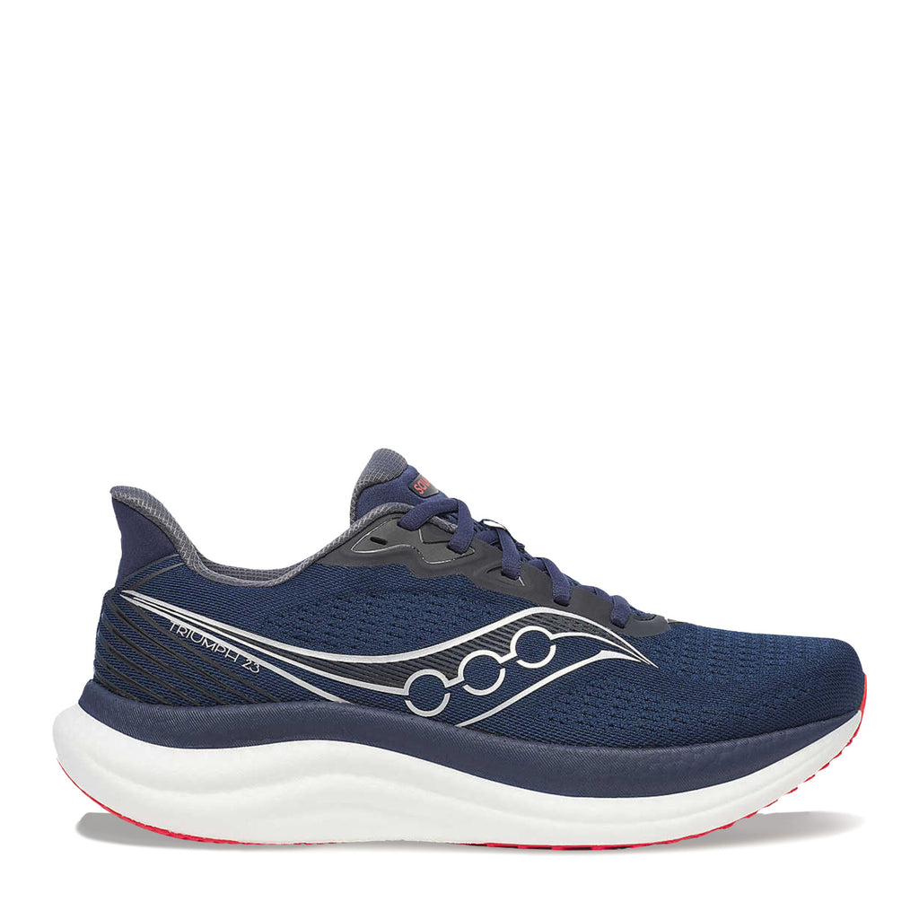 Men's Saucony Triumph 23 Running Shoe NAVY RED S21023-210