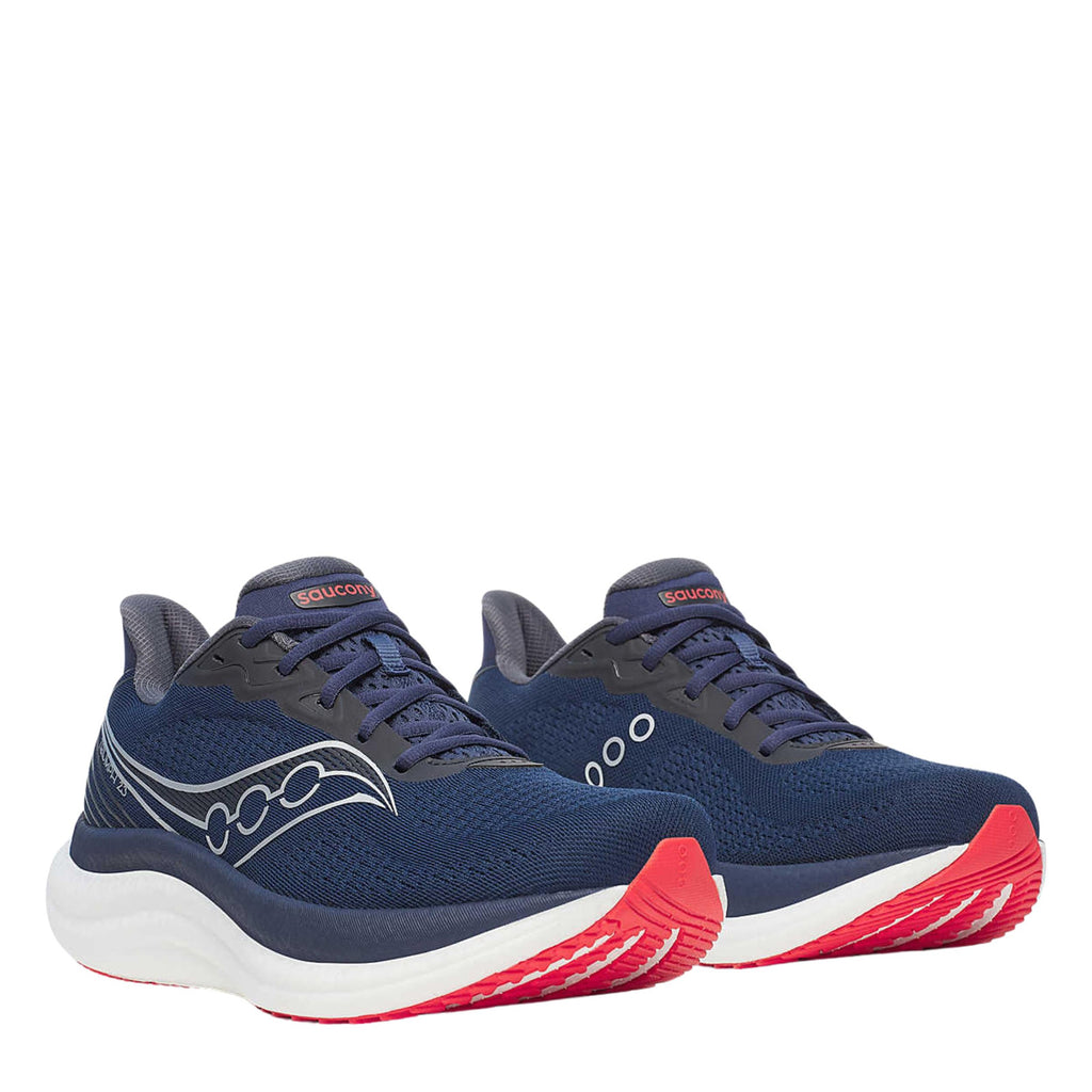 Men's Saucony Triumph 23 Running Shoe NAVY RED S21023-210