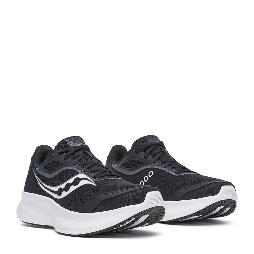 Men's Saucony Cohesion 18 Running Shoe - Wide Width BLACK S21035-210