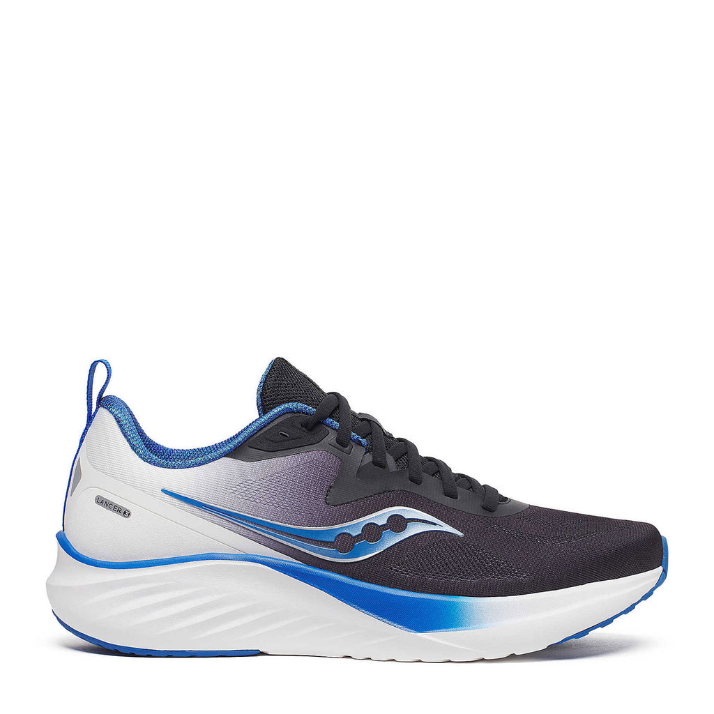 Men's Saucony Lancer 3 Running Shoe BLACK / SKYDIVER S28226-11