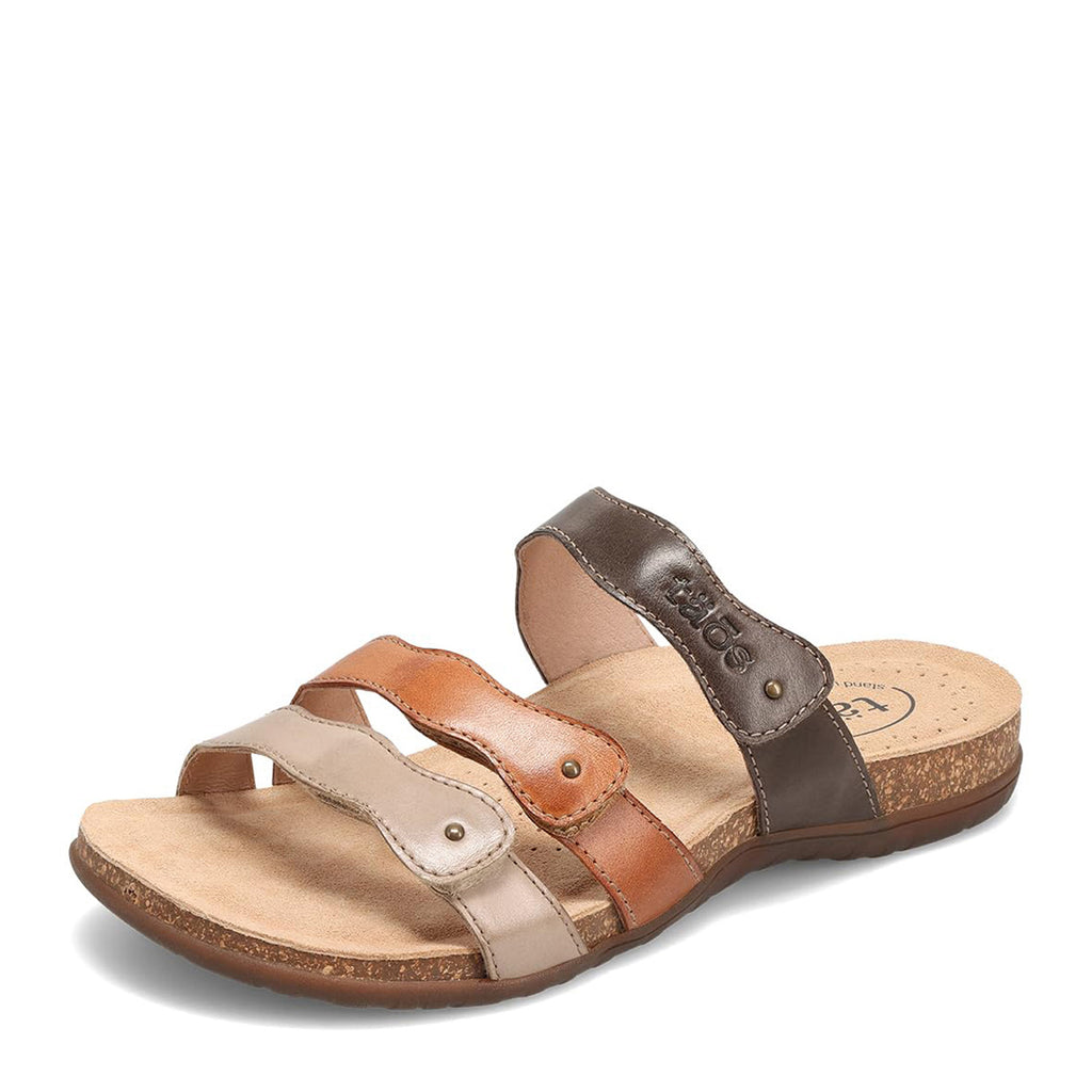 Women's Taos Scribble Sandal BROWN MULTI SCR-14300-BRNM