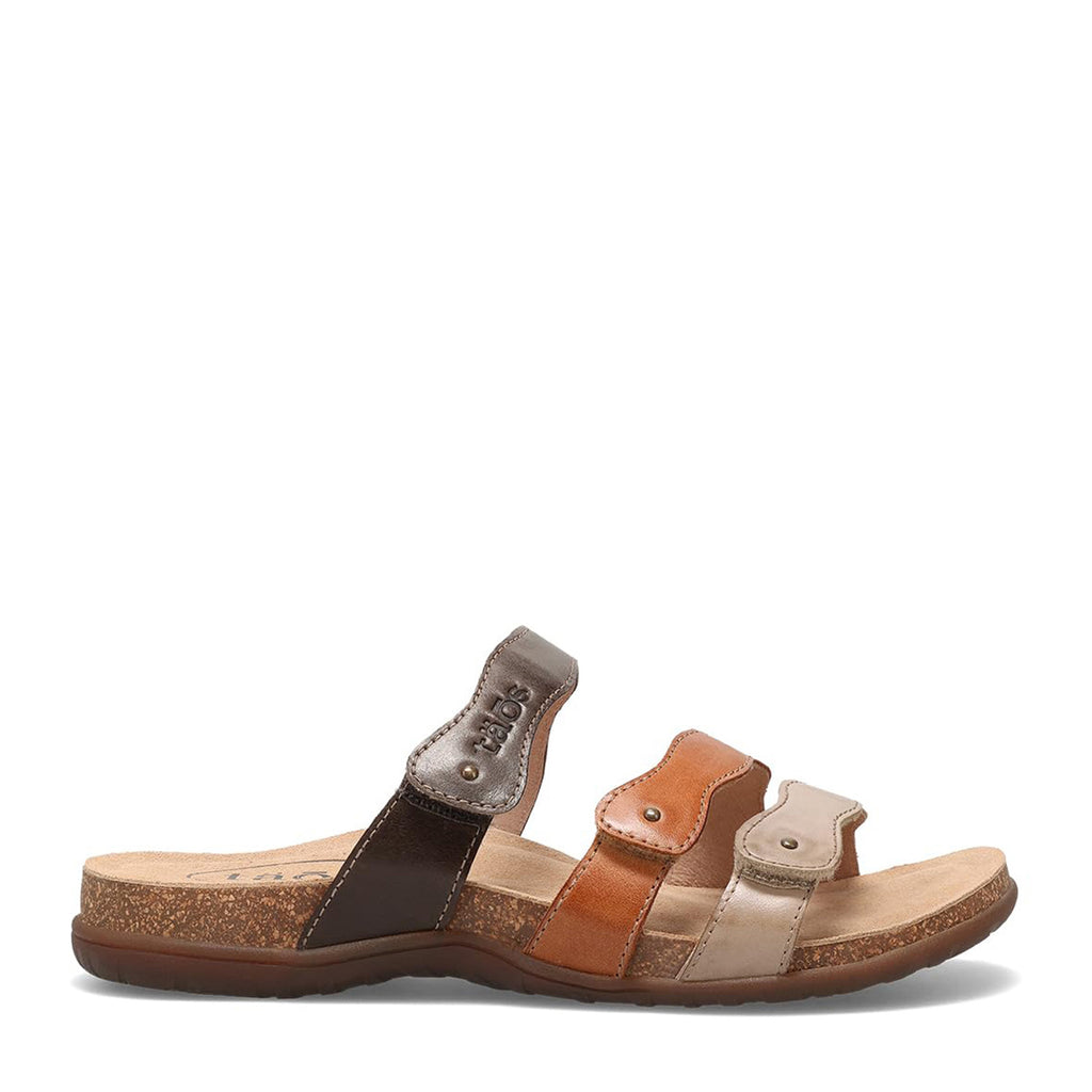 Women's Taos Scribble Sandal BROWN MULTI SCR-14300-BRNM