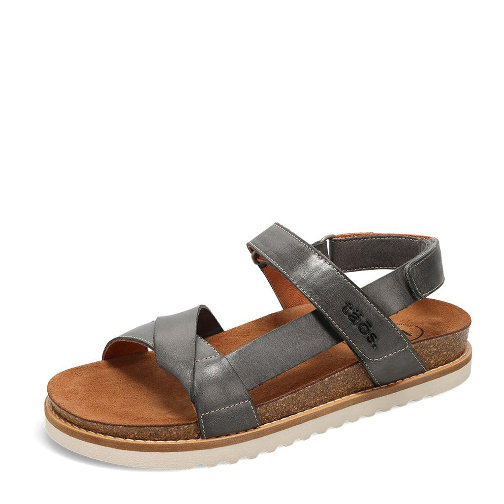 Women's Taos Sideways Sandal STEEL SDW-8372-STL