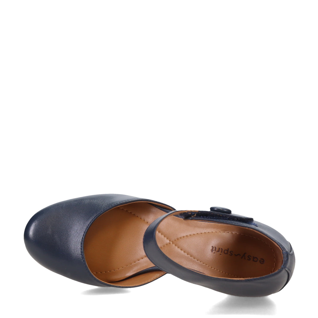 Women's Easy Spirit Clarice Mary Jane Pump DARK BLUE SECLARICE-DBL01