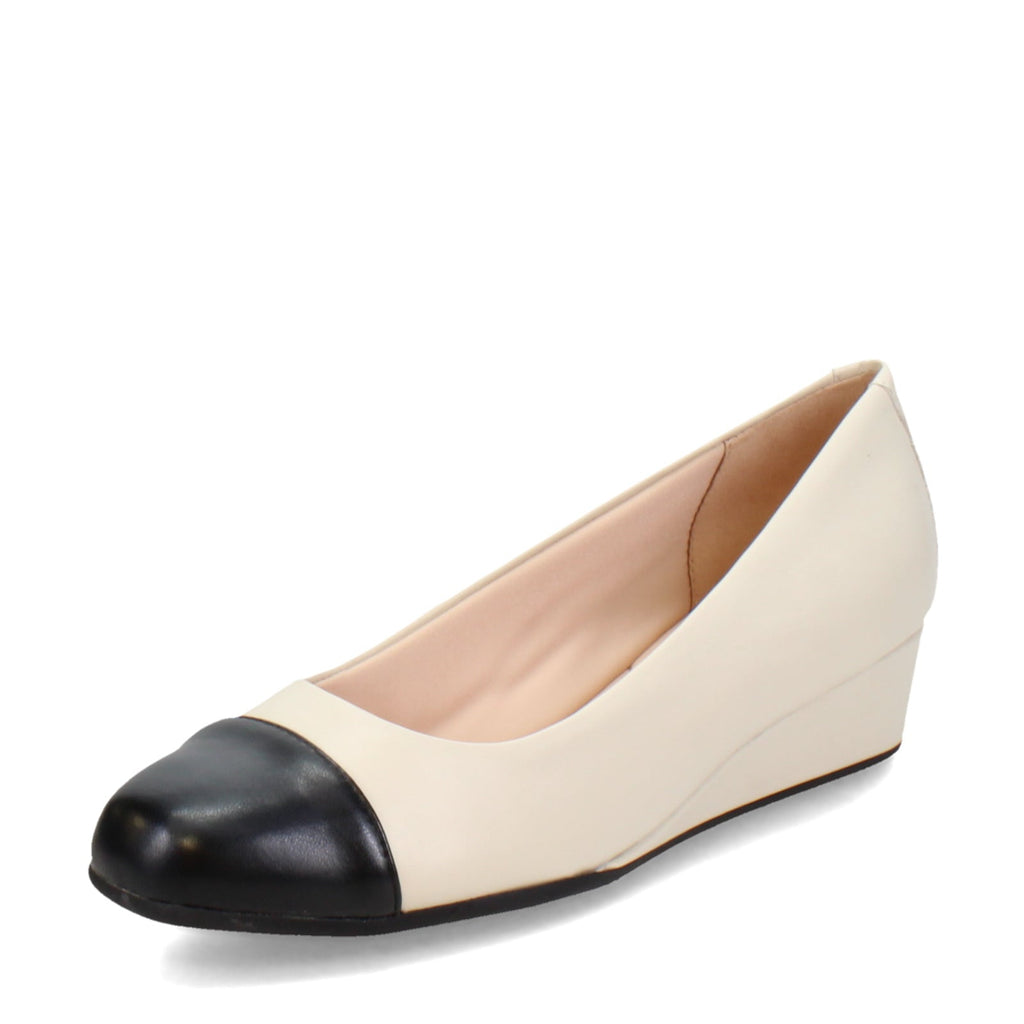 Women's Easy Spirit Gracey Wedge Pump IVORY SEGRACEY8-IVO01