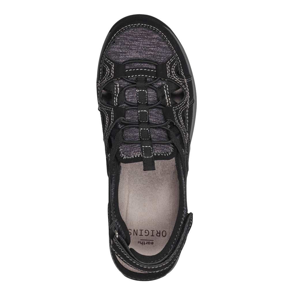 Women's Earth Origins Sid Sneaker BLACK GREY SID-BLKGRY