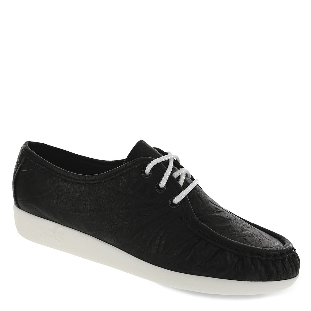 Women's SAS Siesta Oxford BLACK LARSE SIESTA BLACK LA