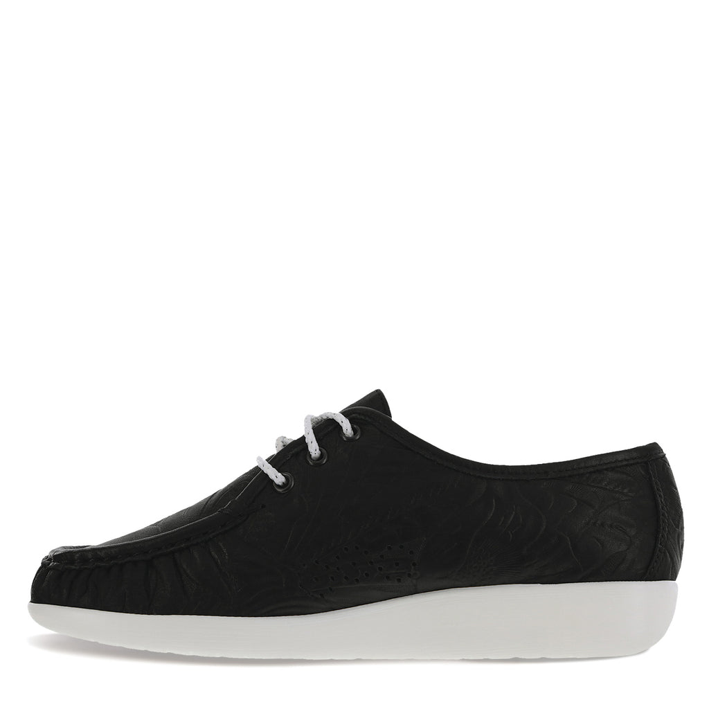 Women's SAS Siesta Oxford BLACK LARSE SIESTA BLACK LA