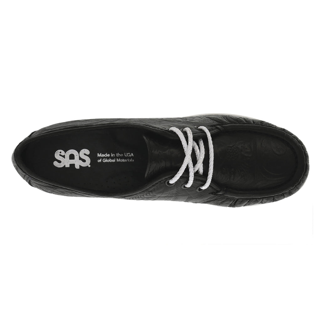 Women's SAS Siesta Oxford BLACK LARSE SIESTA BLACK LA