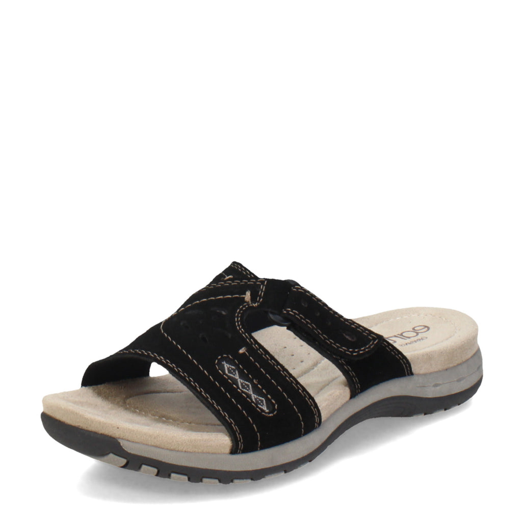 Women's Earth Origins Sizzle Sandal BLACK SUEDE SIZZLE-001