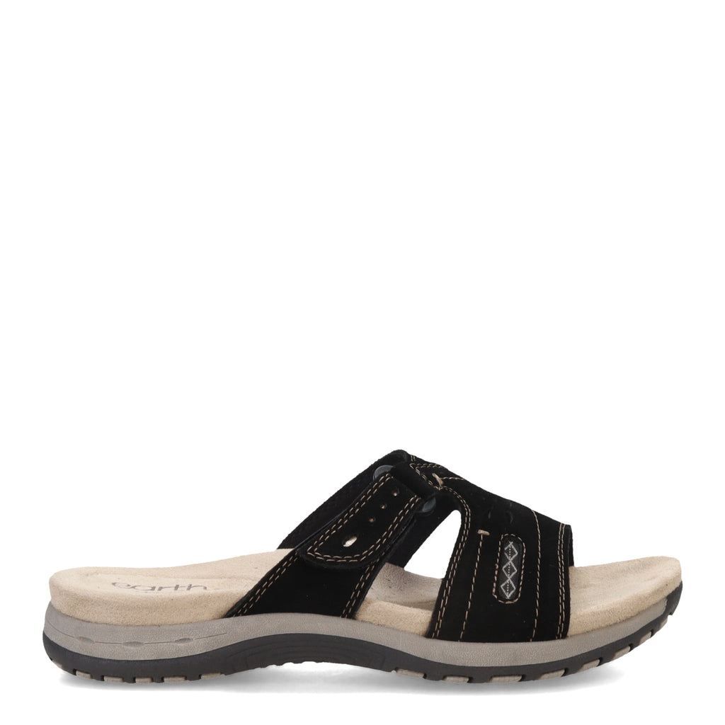 Women's Earth Origins Sizzle Sandal BLACK SUEDE SIZZLE-001