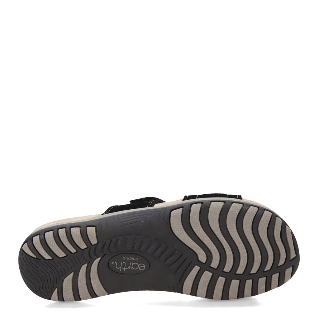Women's Earth Origins Sizzle Sandal BLACK SUEDE SIZZLE-001
