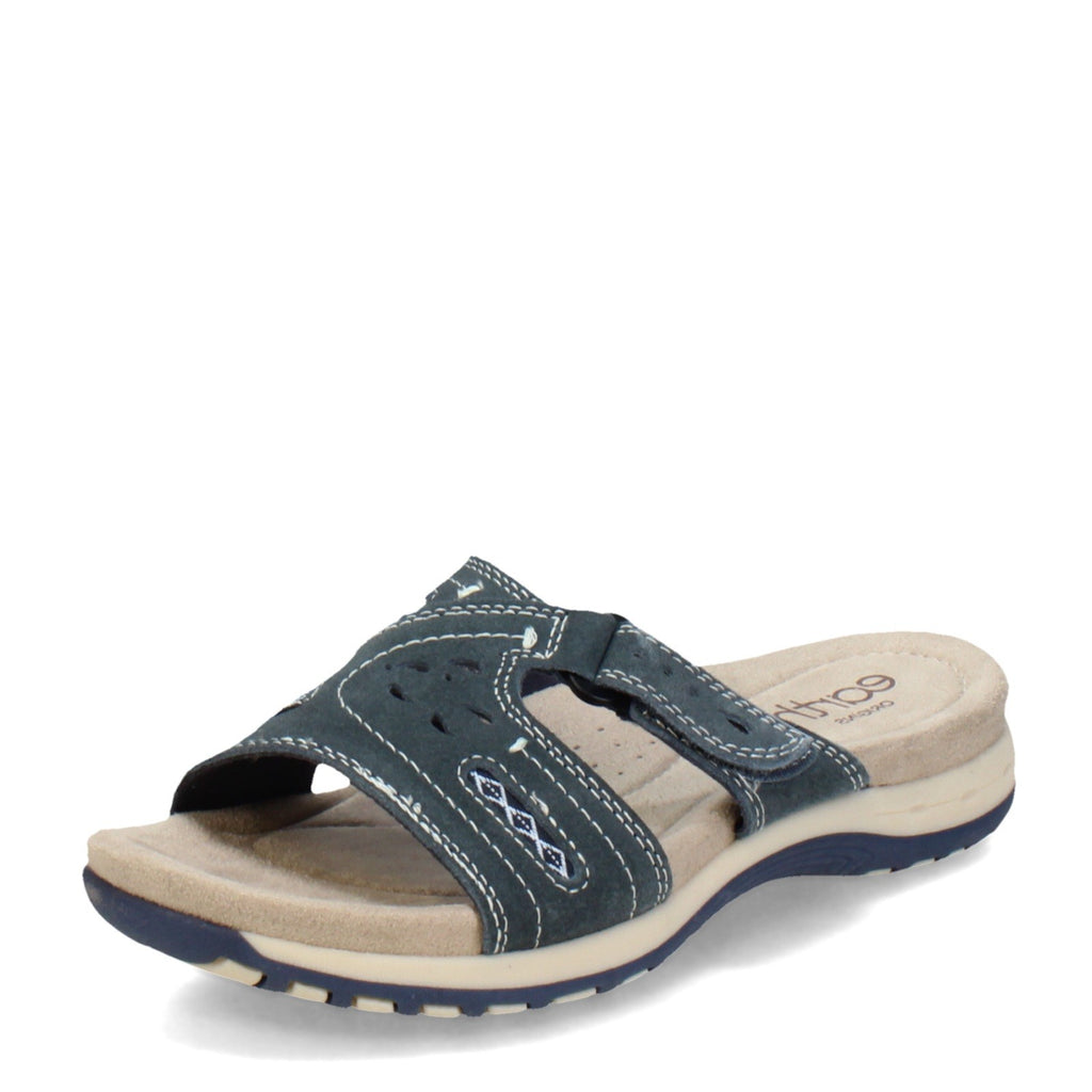 Women's Earth Origins Sizzle Sandal NAVY BLUE SUEDE SIZZLE-400