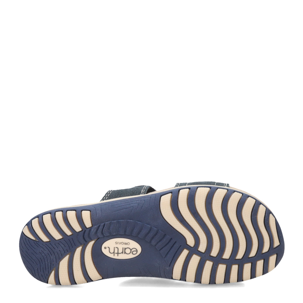 Women's Earth Origins Sizzle Sandal NAVY BLUE SUEDE SIZZLE-400