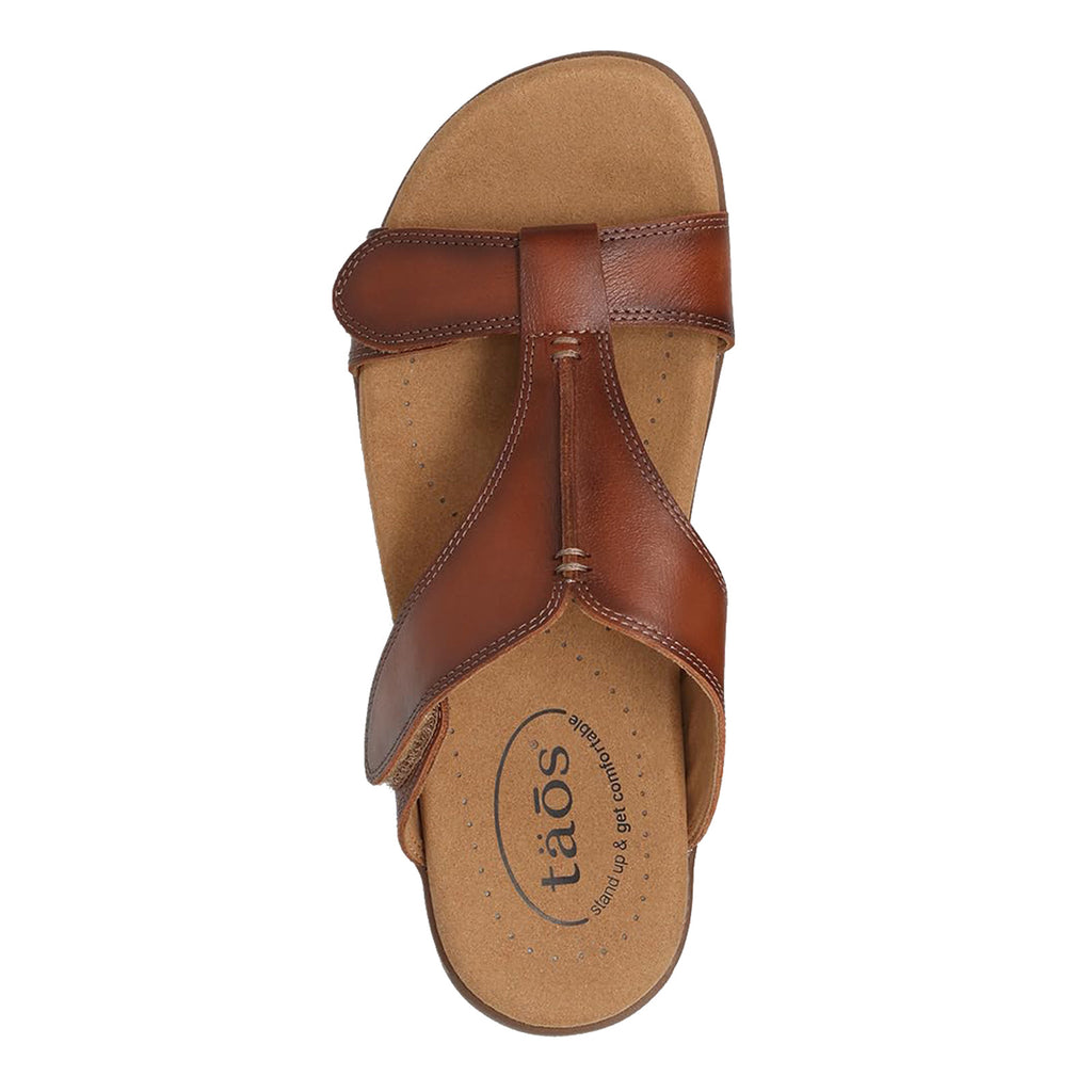Women's Taos Slide Show Sandal COGNAC SLS-14264-COG