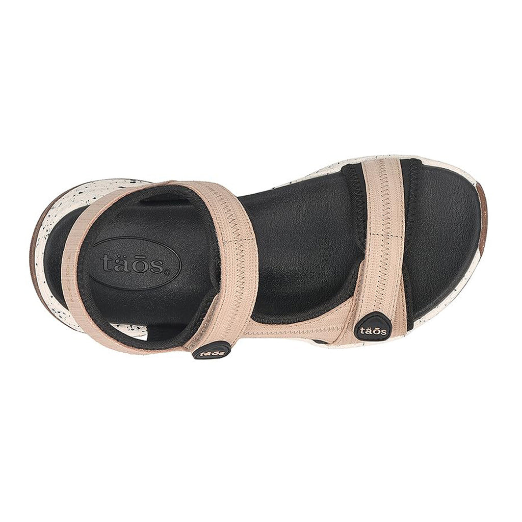 Women's Taos Super Side Sandal NATURAL EMBOSS SPS-14161-NATE