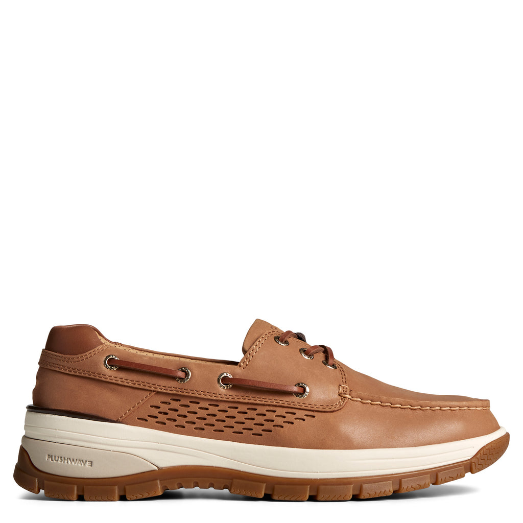 Men's Sperry Gold Cup Billfish Plushwave Boat Shoe TAN STS25063