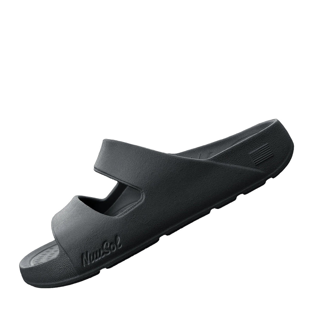 Women's NuuSol Sun Valley Recovery Slide BLACK SVW-17