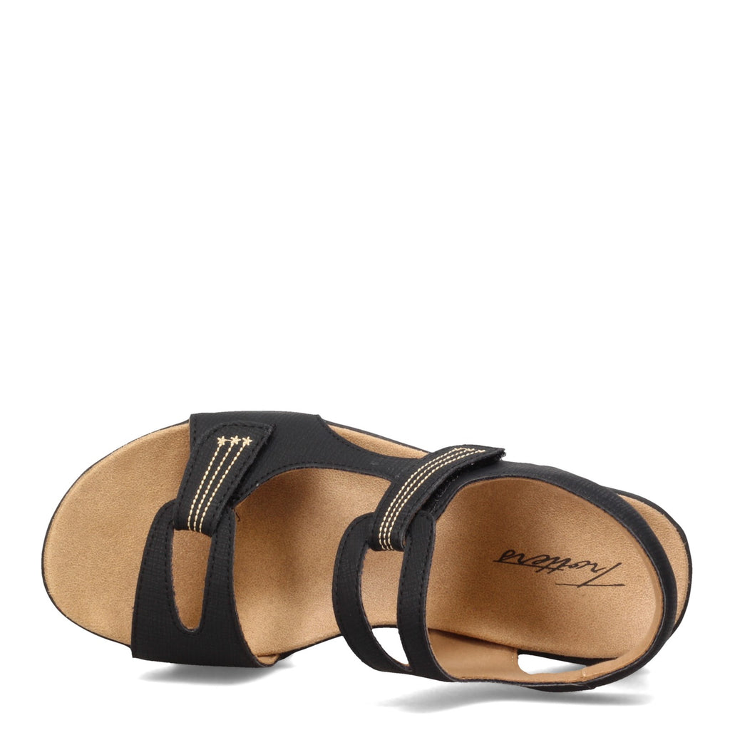 Women's Trotters Katarina Sandal BLACK NUBUCK T2135-013