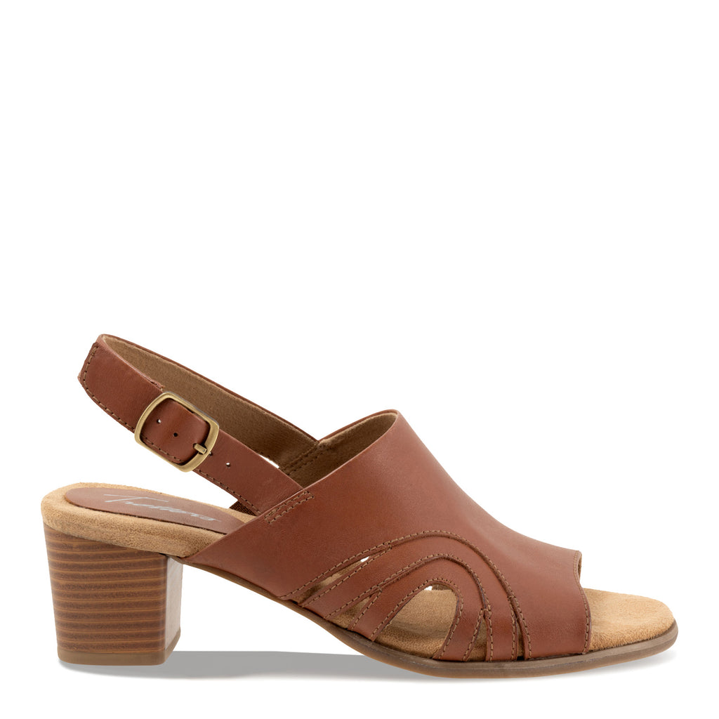 Women's Trotters Mariam Sandal LUGGAGE T2612-215