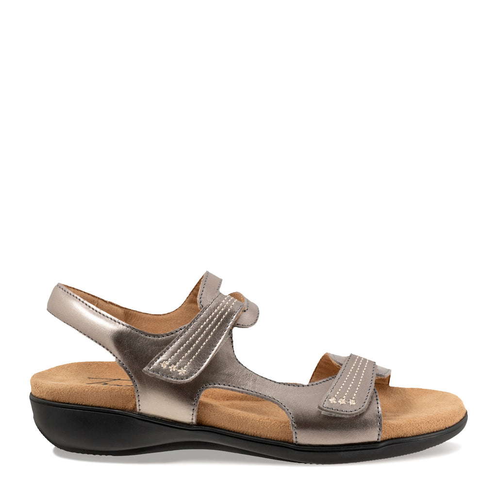 Women's Trotters Katarina Sandal PEWTER T2626-033
