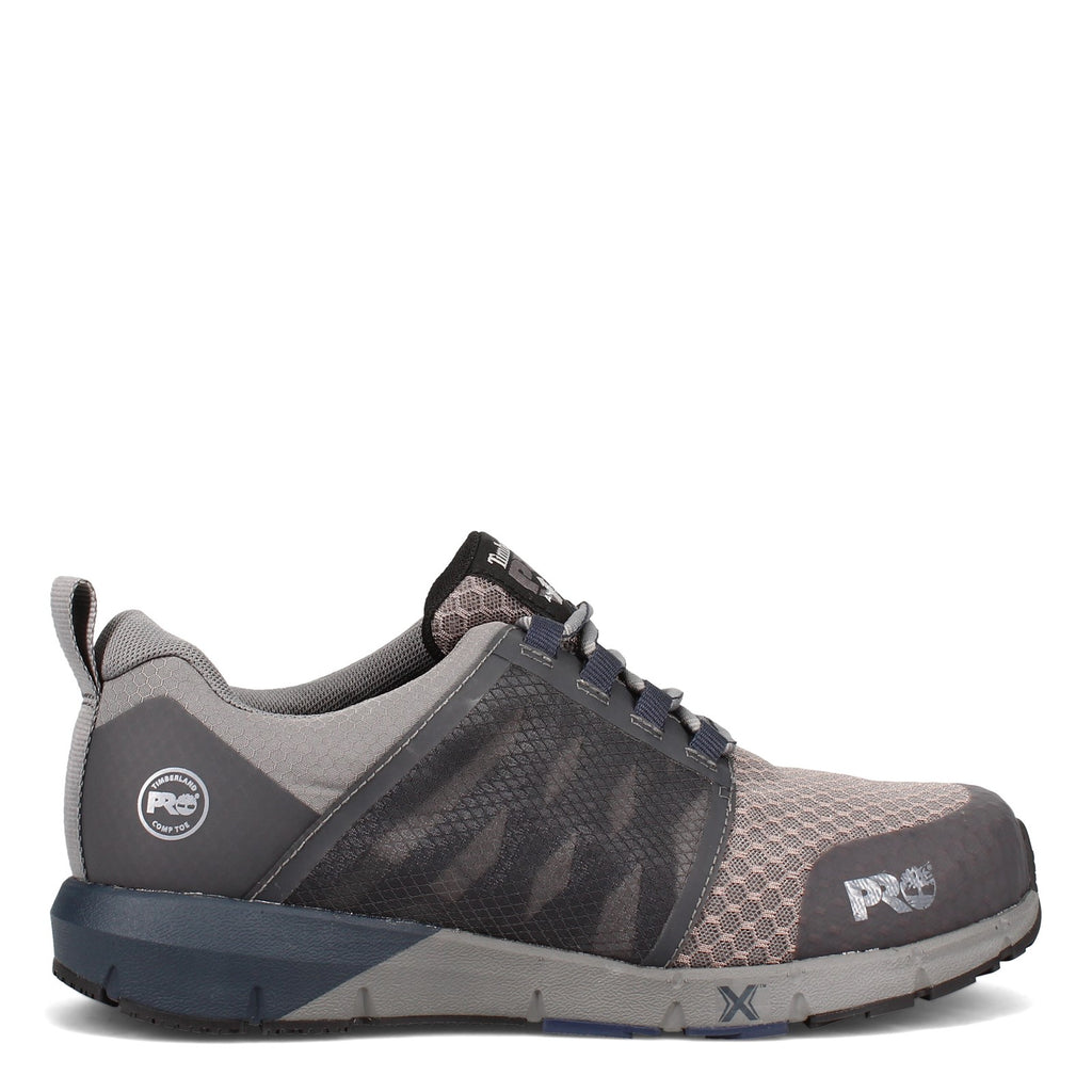Men's Timberland Pro Radius Comp Toe Work Shoe CHARCOAL BLUE TB0A27WT065