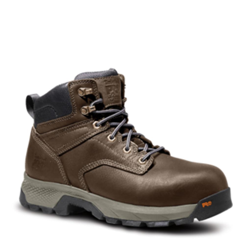 Men's Timberland PRO Titan EV 6in Comp Toe Boot BROWN TB0A5NF6214