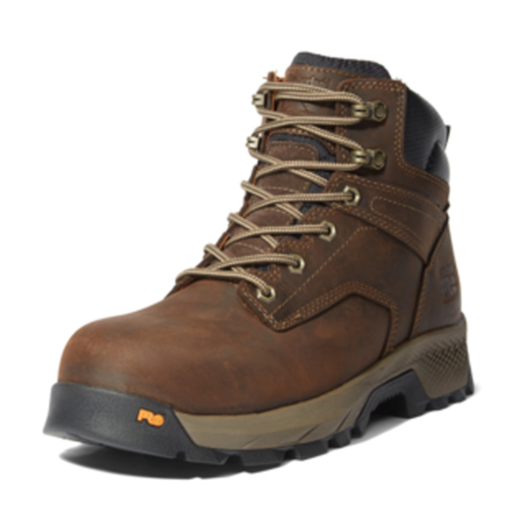 Men's Timberland PRO Titan EV 6in Comp Toe Boot BROWN TB0A5NF6214