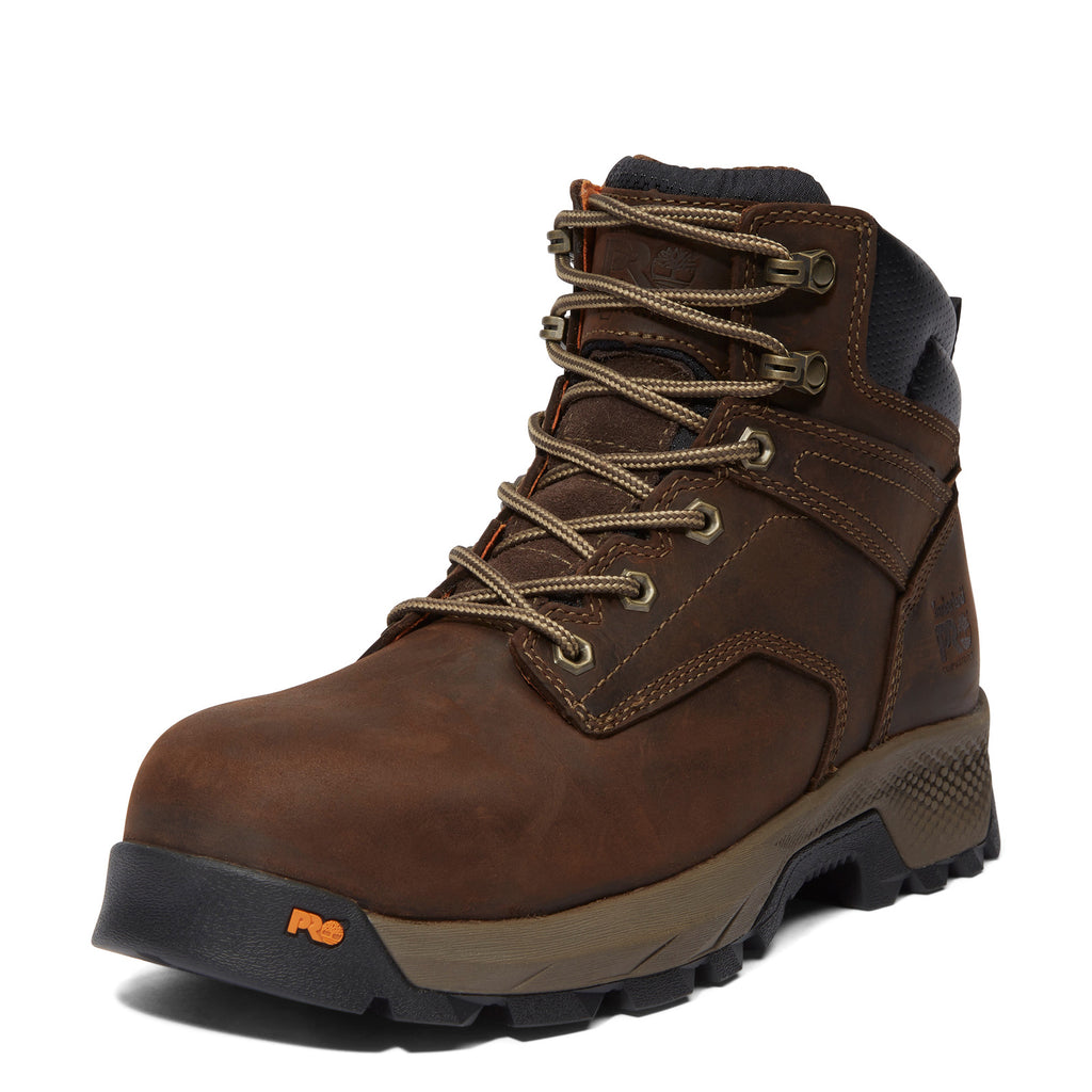 Men's Timberland PRO Titan EV 6in Comp Toe Boot BROWN TB1A5NF6214