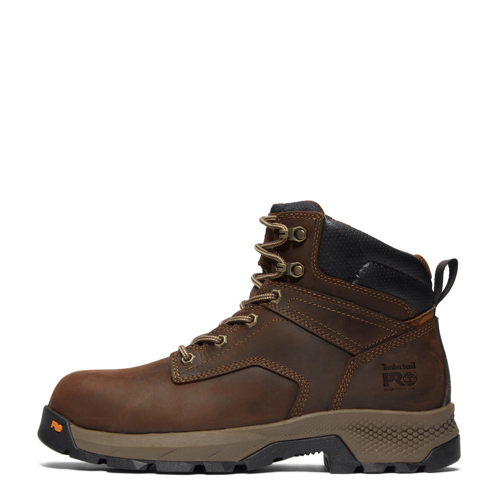Men's Timberland PRO Titan EV 6in Comp Toe Boot BROWN TB1A5NF6214