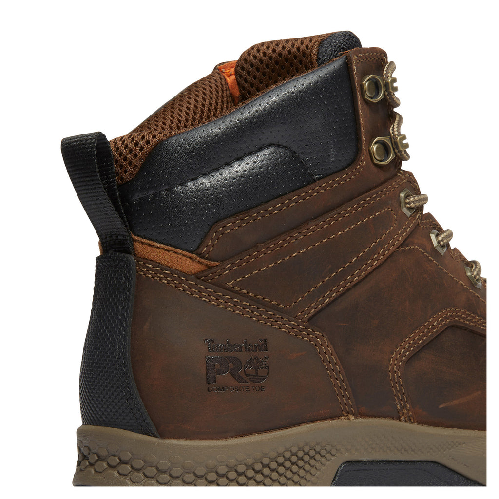 Men's Timberland PRO Titan EV 6in Comp Toe Boot BROWN TB1A5NF6214