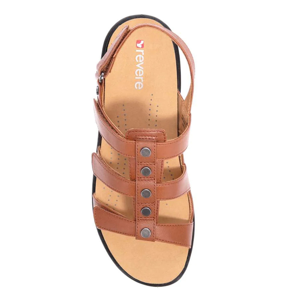 Women's Revere Toledo Sandal COGNAC TOLEDO-COGNAC