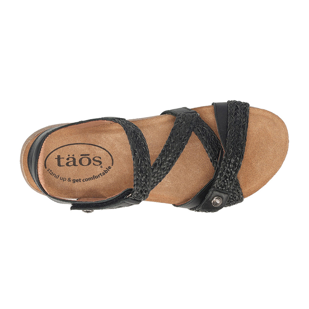 Women's Taos Trulie Sandal BLACK TRU-16406 BLACK