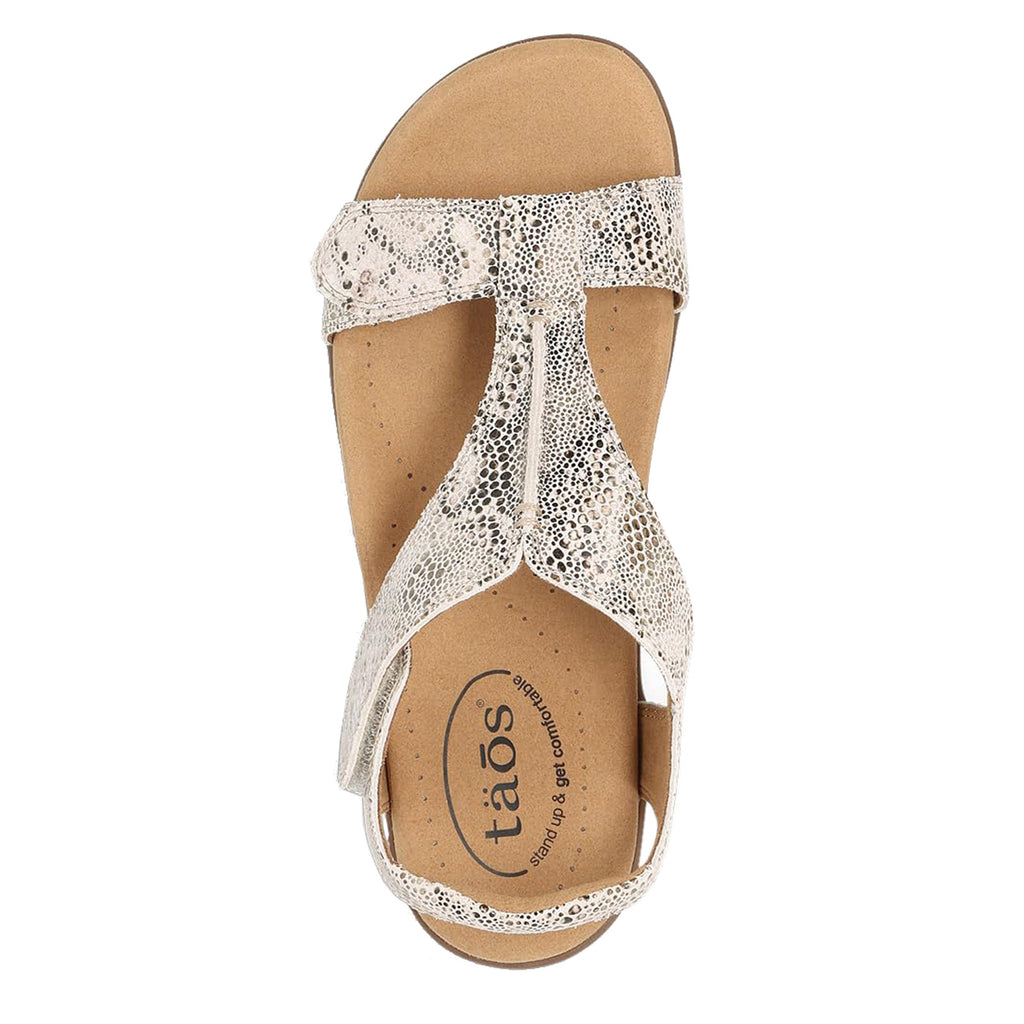 Women's Taos The Show Sandal BROWN SNAKE TSH-14039-BRSK