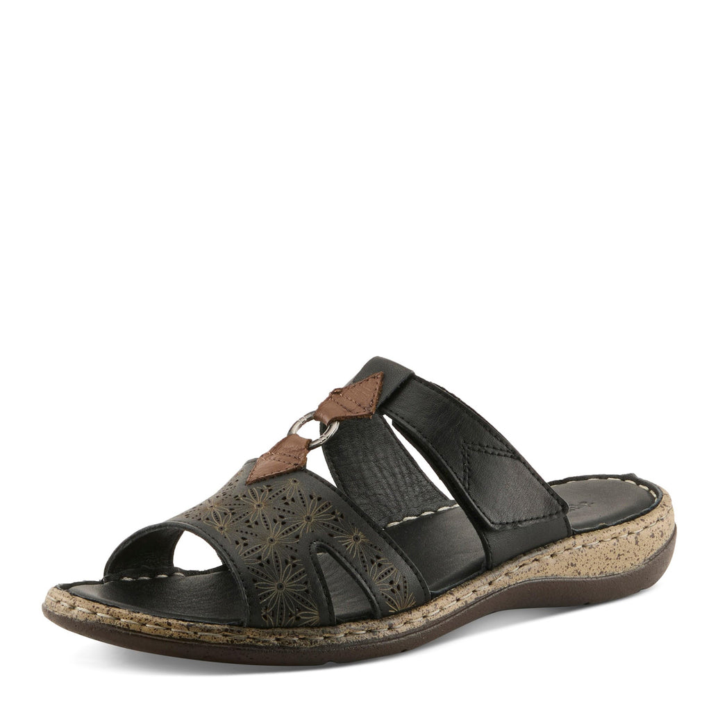 Women's Spring Step Virelle Sandal BLACK VIRELLE-B