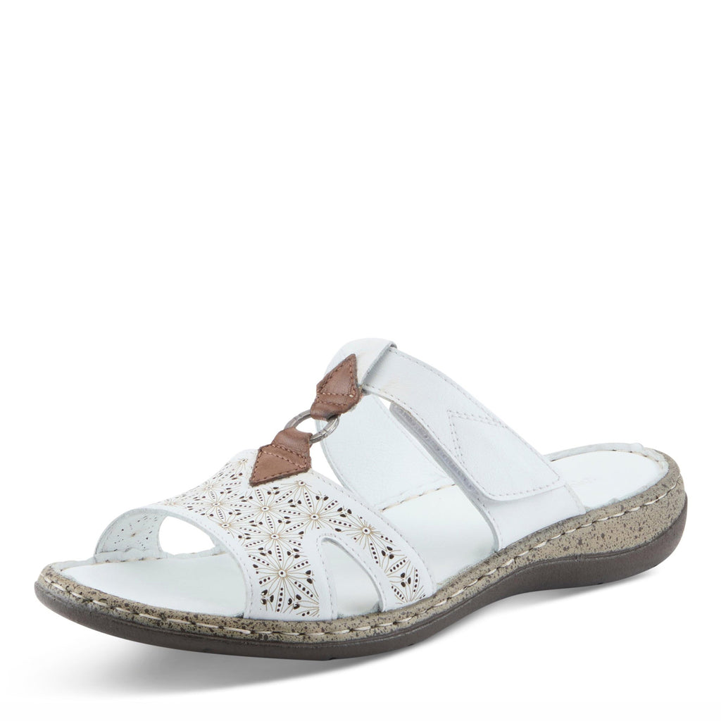 Women's Spring Step Virelle Sandal WHITE VIRELLE-W