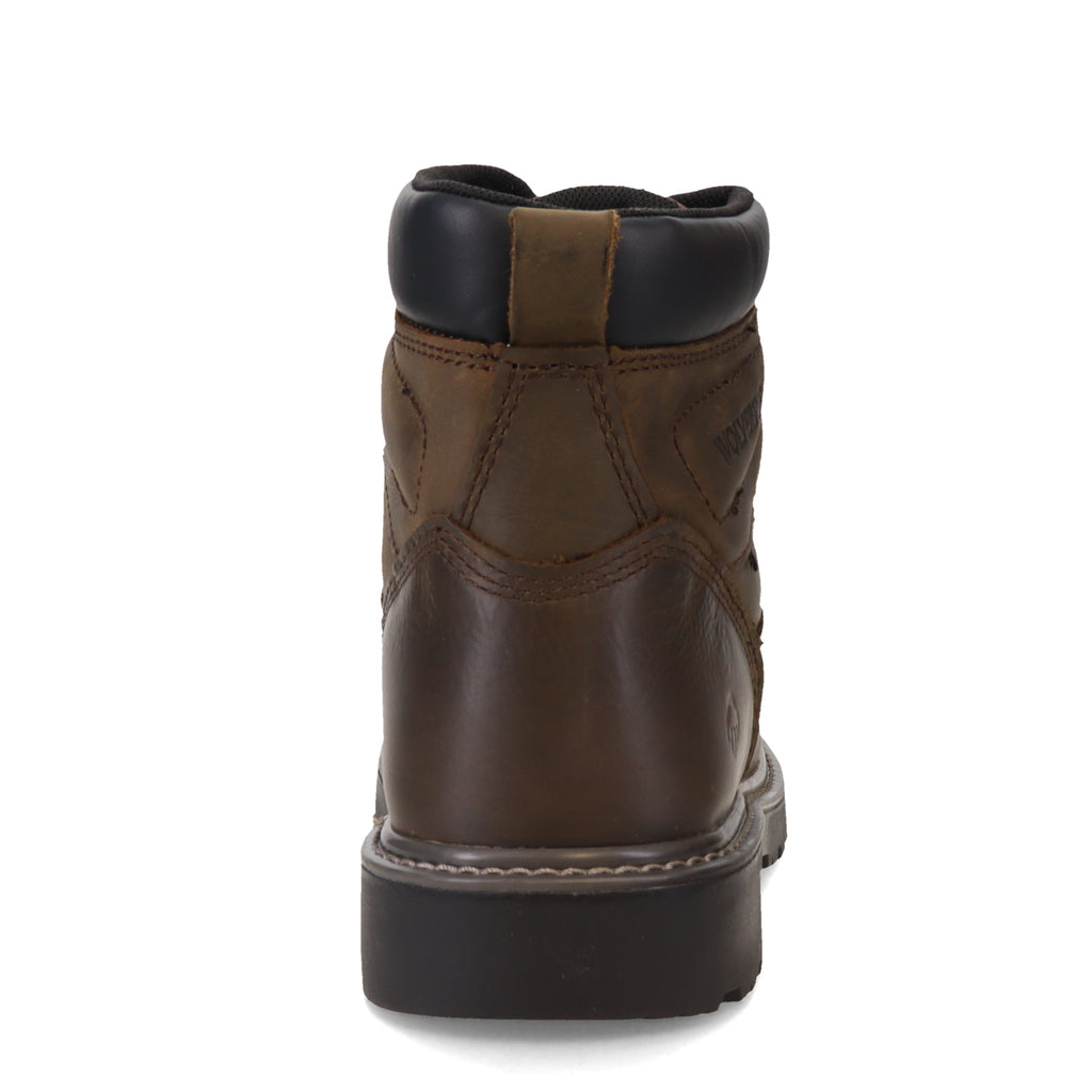 Men's Wolverine Boots Floorhand 6 inch Waterproof Steel Toe Work Boot CANTEEN W080080