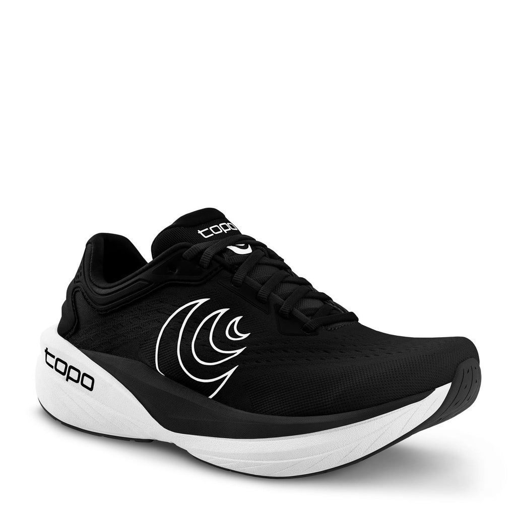 Women's Topo Phantom 4 Running Shoe BLACK  WHITE W087-BLKWHT