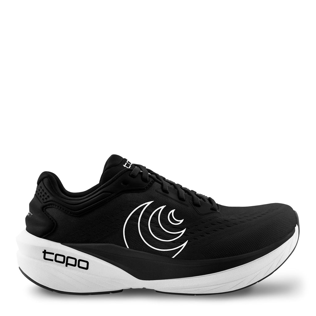 Women's Topo Phantom 4 Running Shoe BLACK  WHITE W087-BLKWHT