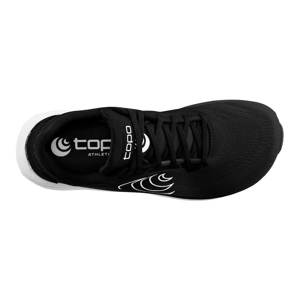 Women's Topo Phantom 4 Running Shoe BLACK  WHITE W087-BLKWHT