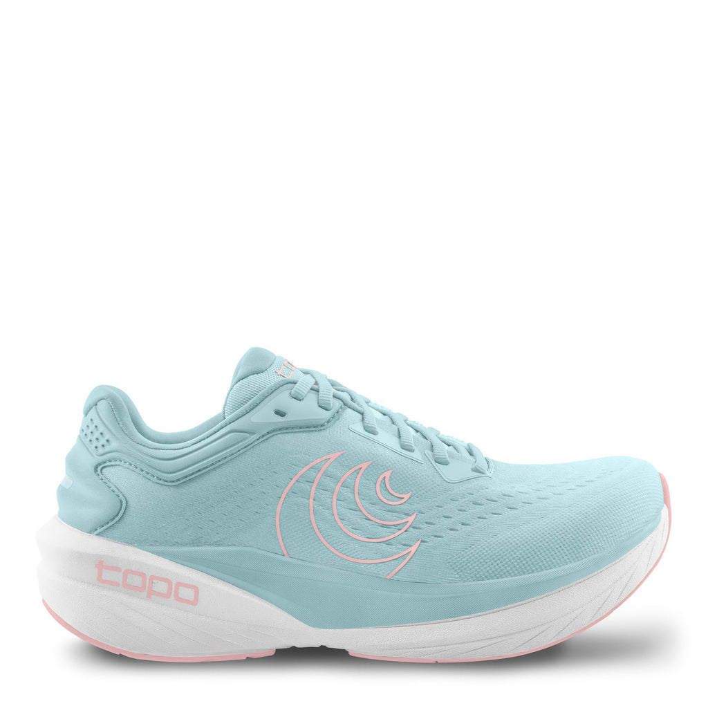 Women's Topo Phantom 4 Running Shoe DUSTY BLUE / PINK W087-DBLPNK