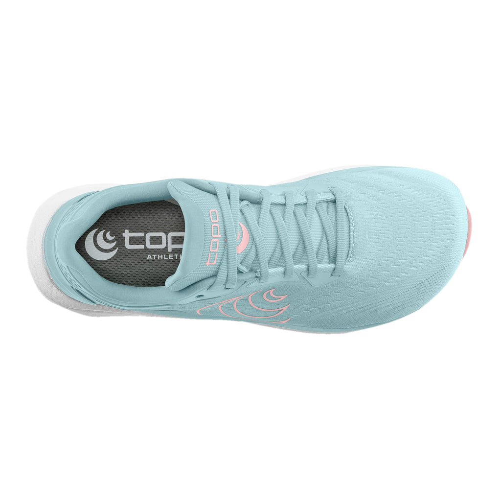 Women's Topo Phantom 4 Running Shoe DUSTY BLUE / PINK W087-DBLPNK