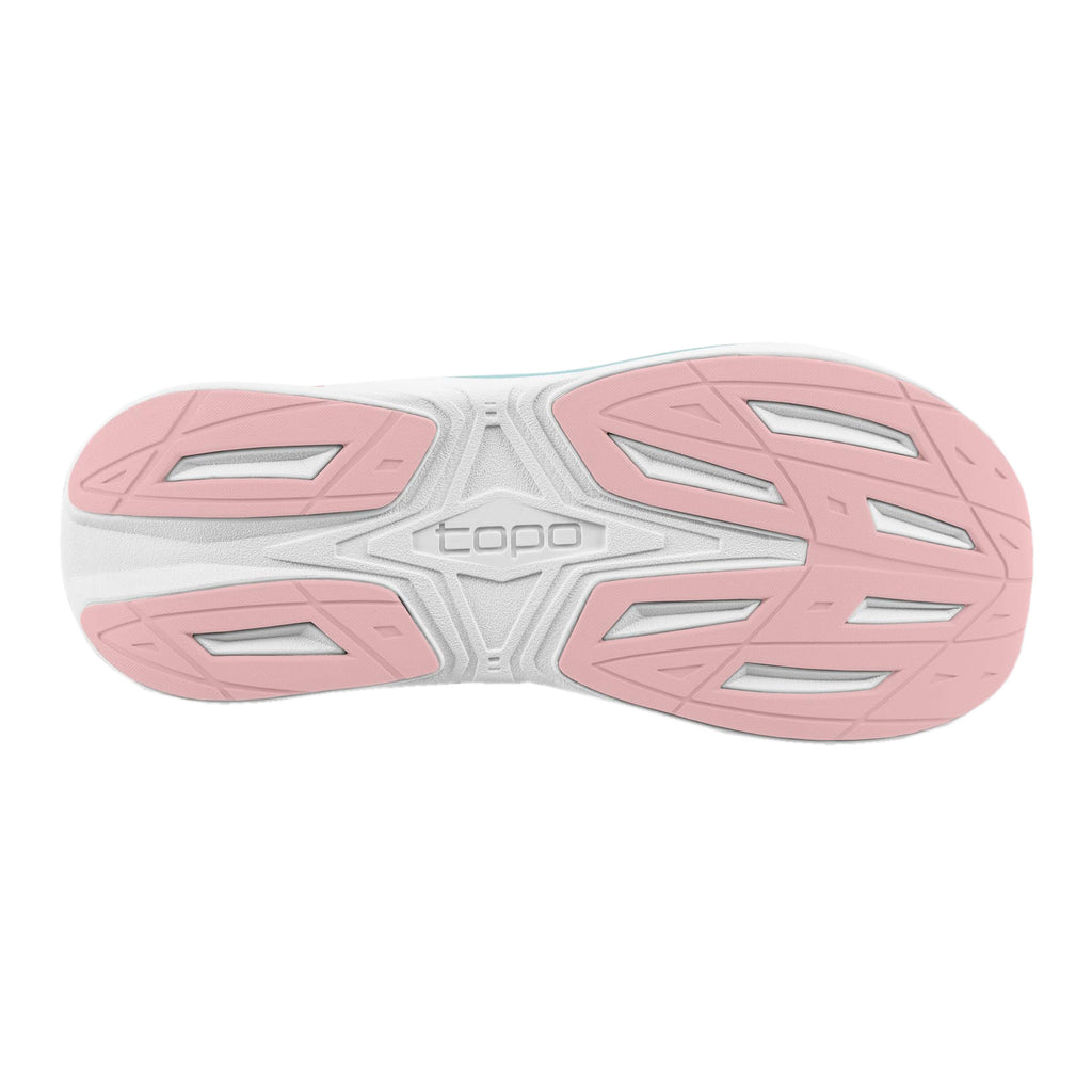 Women's Topo Phantom 4 Running Shoe DUSTY BLUE / PINK W087-DBLPNK