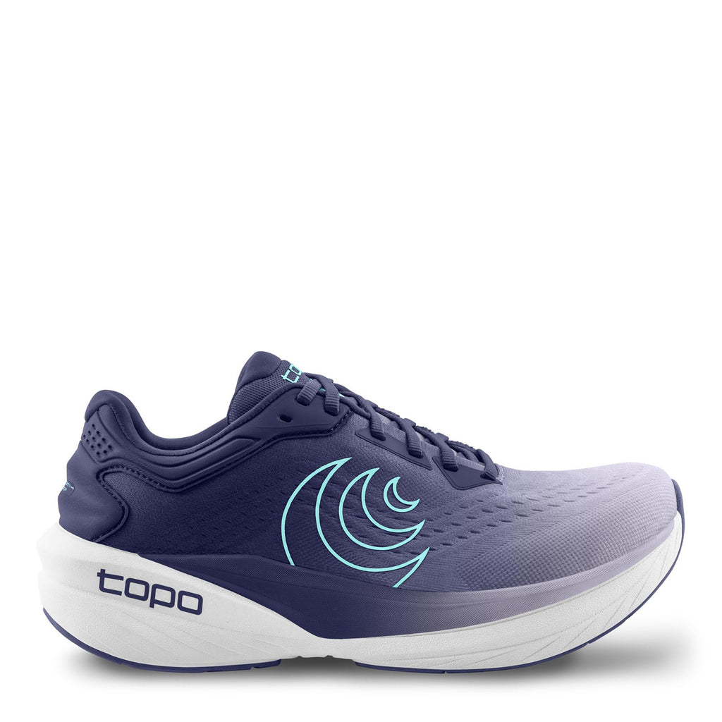 Women's Topo Phantom 4 Running Shoe - Wide Width PURPLE W087-PURBLU-W
