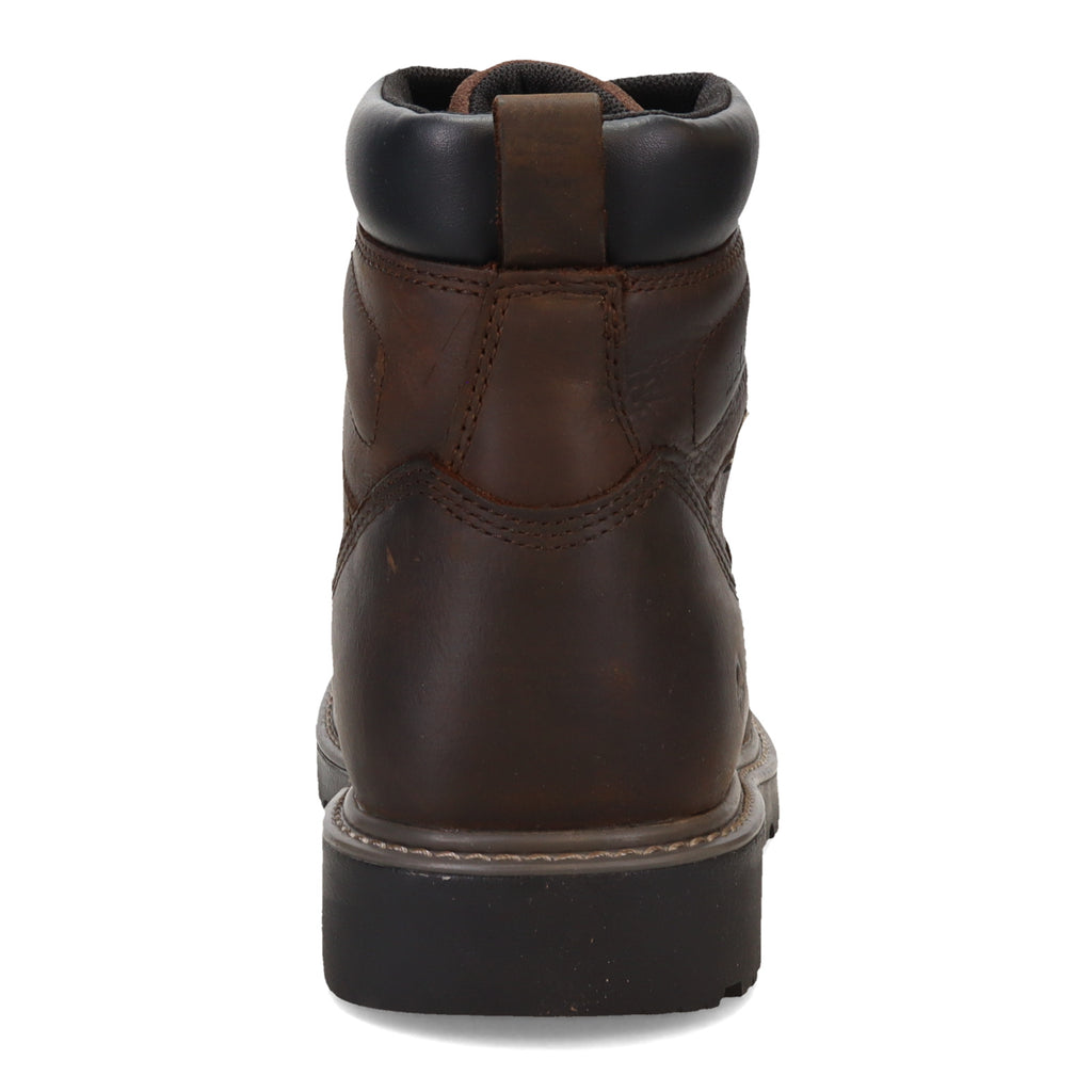 Men's Wolverine Boots Floorhand 6 inch Waterproof Work Boots DARK BROWN W10643