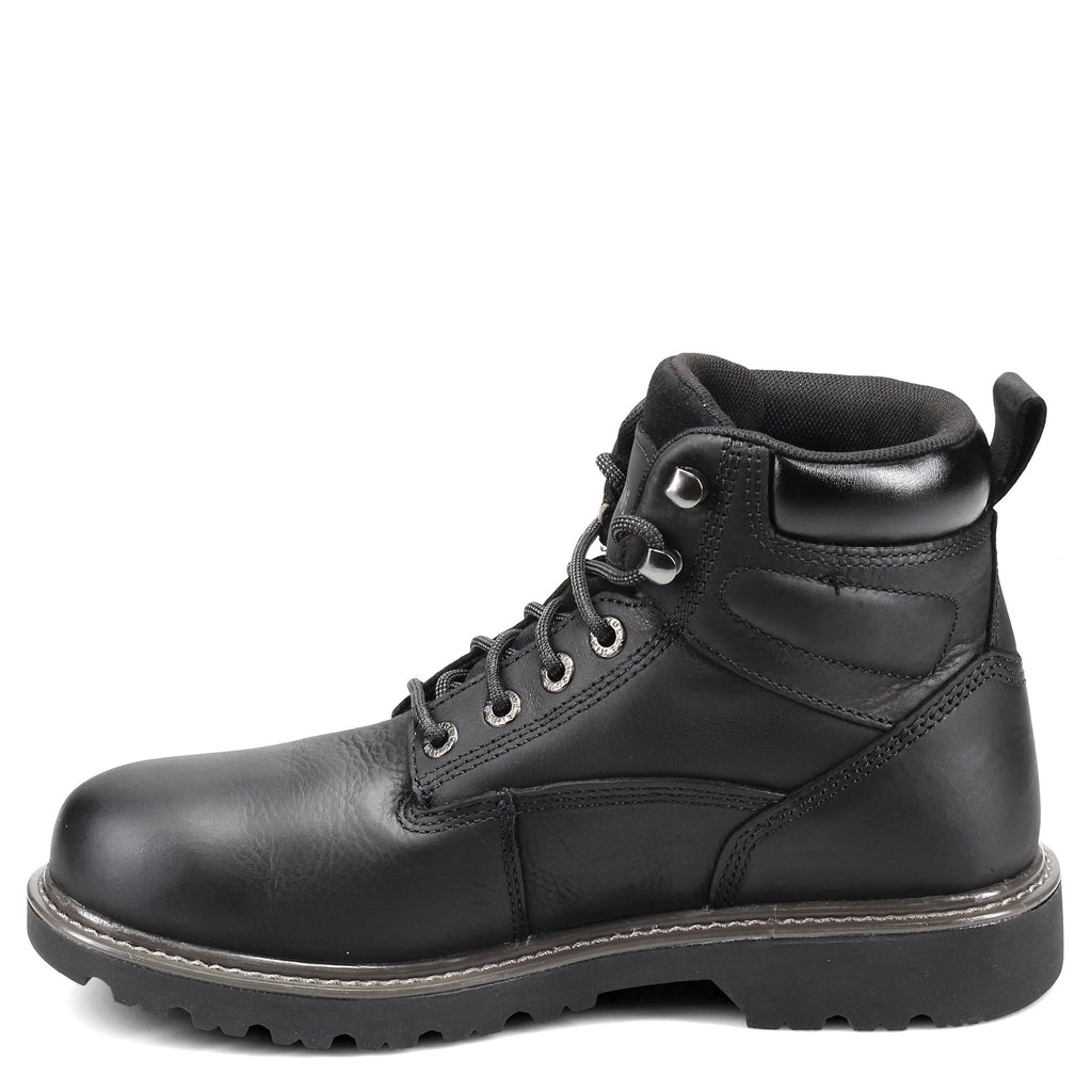 Men's Wolverine Boots Floorhand 6 inch Waterproof Work Boot BLACK W10691