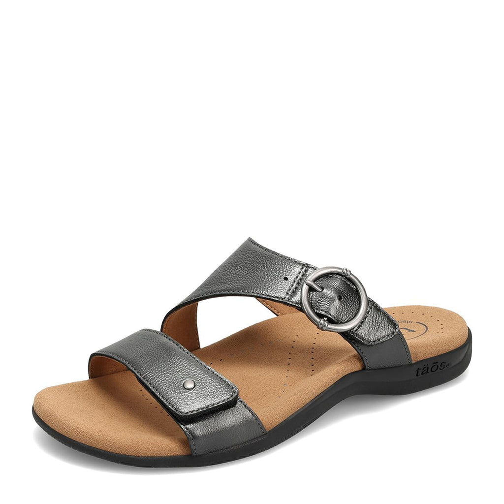 Women's Taos Westside Sandal BLACK METALLIC WES-14301-BKMT